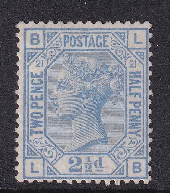 GB QV 1880/3 Sg 157, 2½d Blue  Plate 23, Lightly Mounted Mint