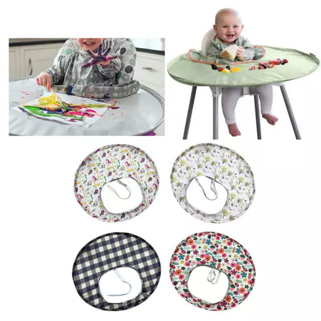 BABY EATING TABLE MAT Baby Feeding Saucer High Chair Cover For kids Highchair