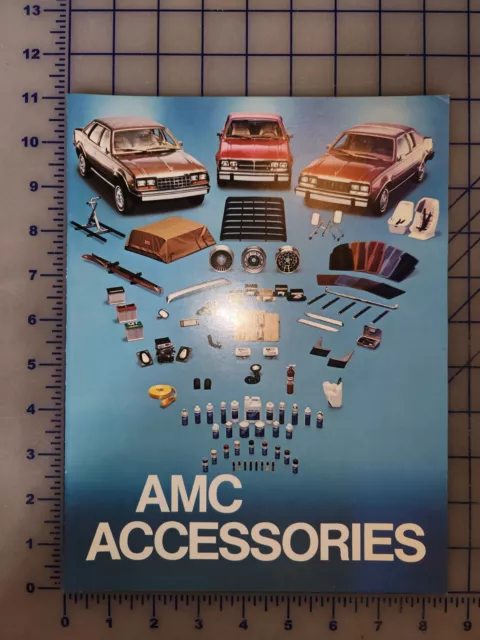 1980 AMC Accessories Brochure Original