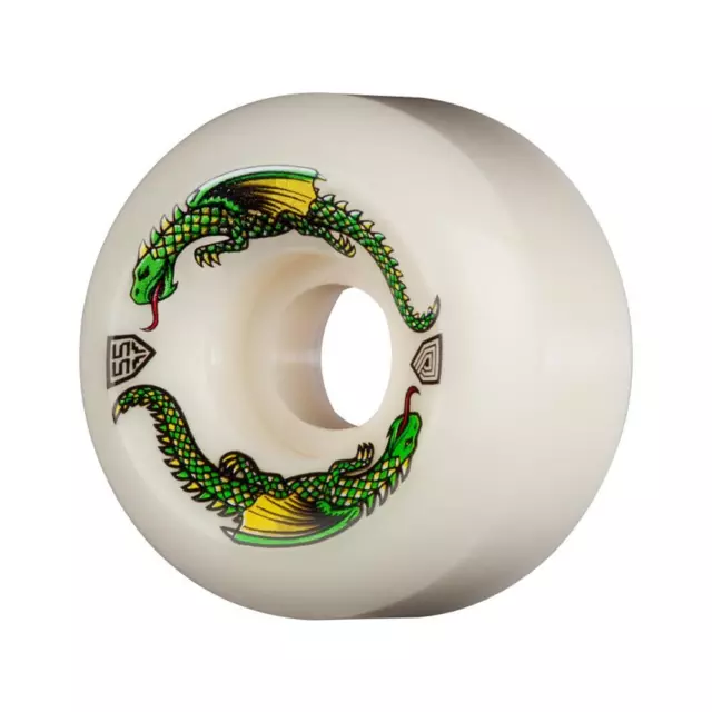 Powell Dragon Formula 93A Skateboard Wheels Off White Dragons 55mm x 35mm