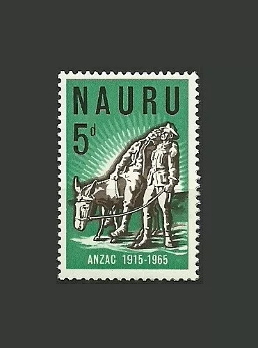 Nauru Stamps 1965 The 50th Anniversary of Gallipoli Landing - MNH