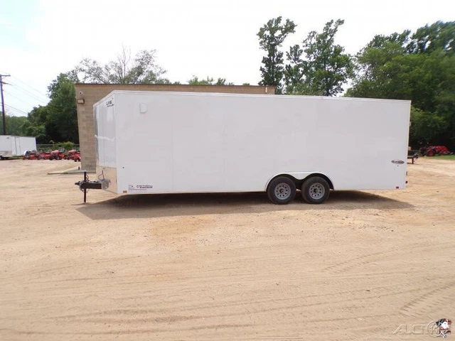8.5 x 24 24ft Enclosed Cargo Racing Show Car Hauler Moving Storage Trailer  ARK