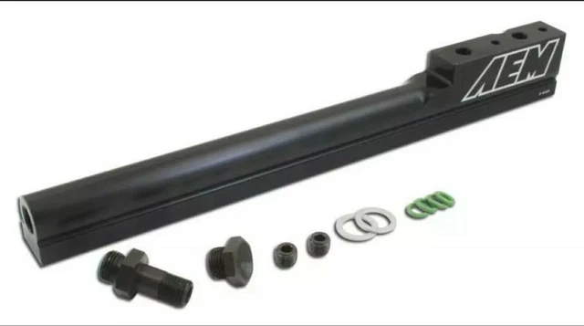AEM Fuel Rail honda acura B-series B16 B18 B20 GSR LS 25-100BK