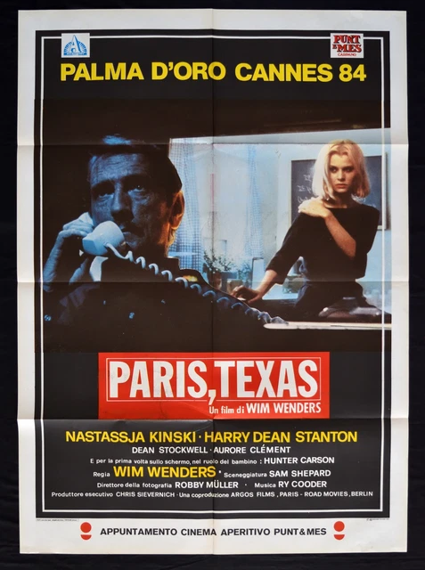 Carte Postale Cinéma - Paris, Texas - Nastassja Kinski - Wim Wenders - Neuf