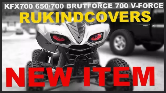 700 V-Force KFX 700 Brutforce Green Headlight Covers