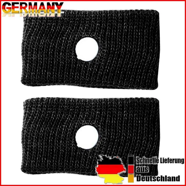 Sports Safety Wrist Support Band Anti Motion Sickness Wristband (Black)