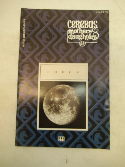 Cerebus #185 1994 Vf/Nm Near Mint Aardvark Vanaheim Mothers & Daughters 35 Check