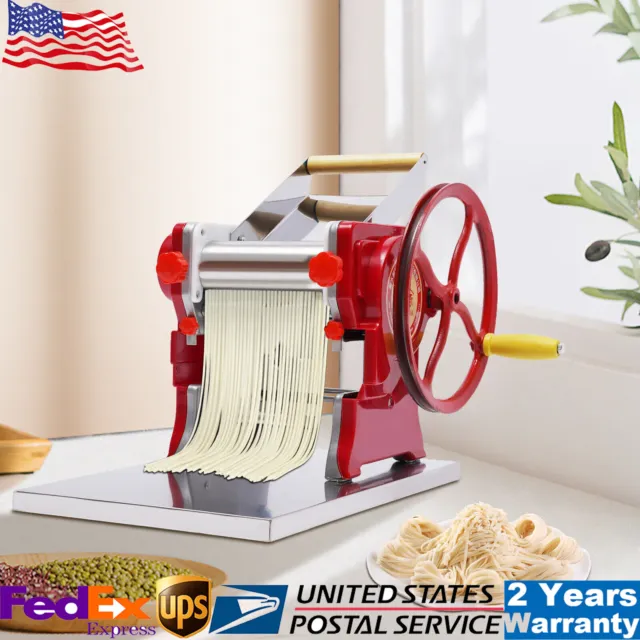 Commercial Multi-Function Noodle Machine for Dumpling Skin/Pasta Press Maker US