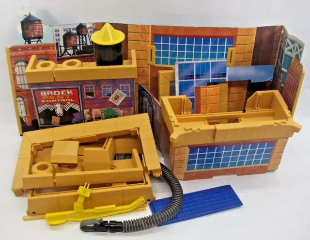 Daily Bugle Spiderman Playset INCOMPLETE Pieces Toy Biz Marvel 1994 VTG