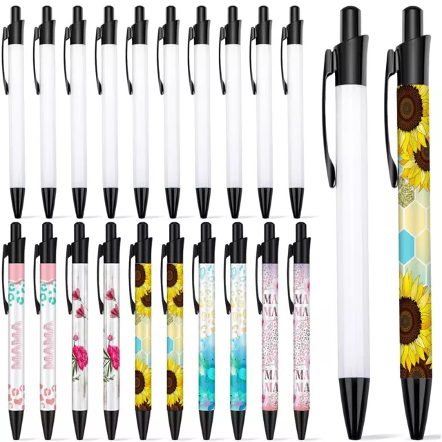 Sublimation Pens Blank With Shrink Wrap,Heat Transfer Sublimation Ballpoint P...