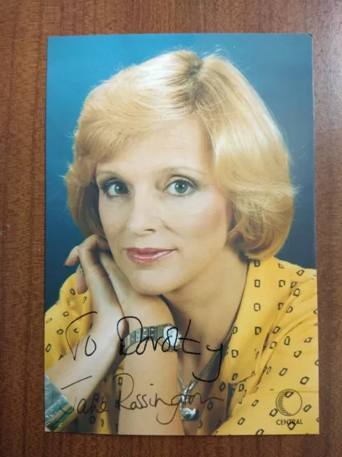 JANE ROSSINGTON *Jill Richardson* CROSSROADS PRE-SIGNED AUTOGRAPH FAN CAST CARD