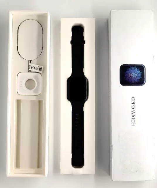 OPPO Watch 46mm - Smartwatch , Wear OS by Google, Reloj inteligente LTE 24H