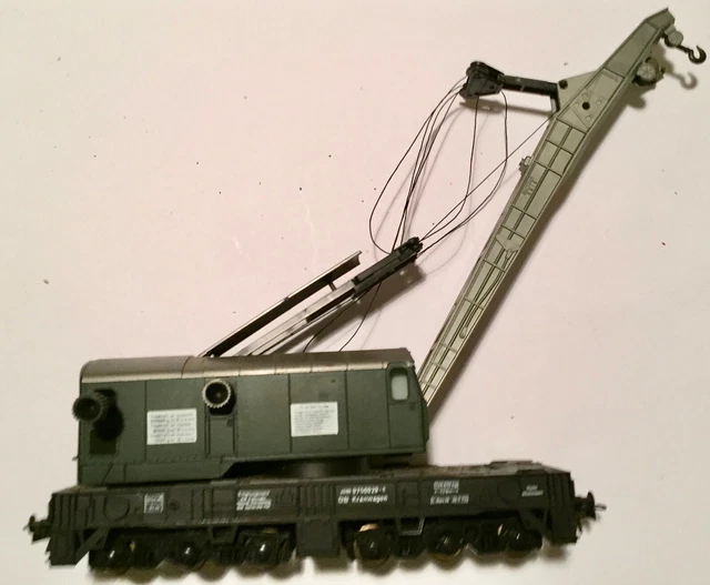 Rame DB 4 Wagons Travaux Sur Voies Roco époque 4 - HO - Réfs 4316, 4317, 4333, 4359