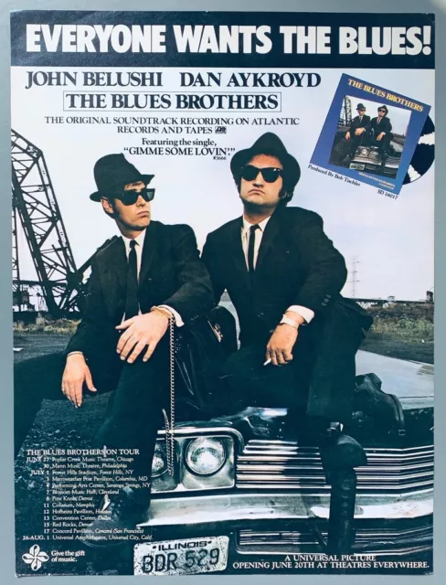 The Blues Brothers (1980), standee, US