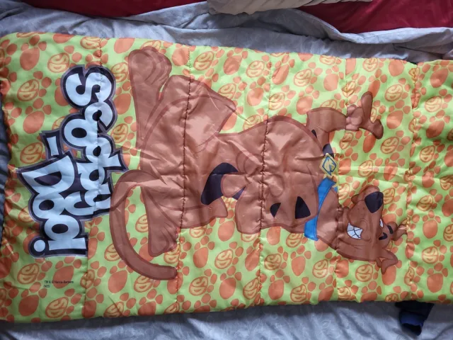 Scooby Doo Sleeping Bag Childrens Size Hanna-Barbera