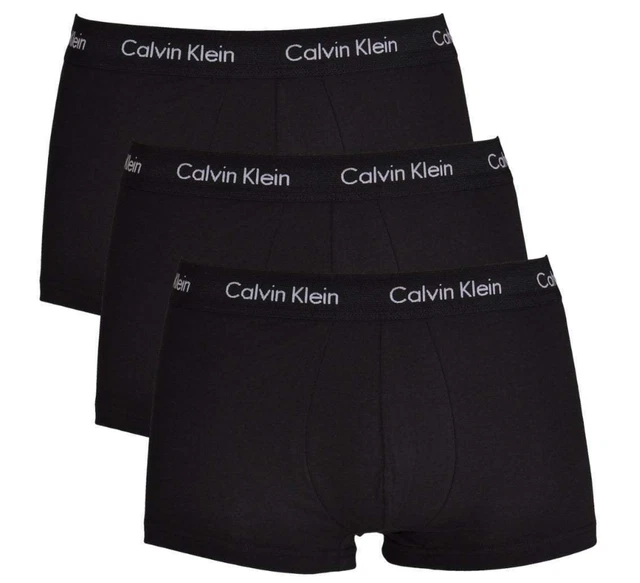 CALVIN KLEIN 3 PEZZI BAULE BOXER BOXER LOW RISE FIT pantaloncini ck