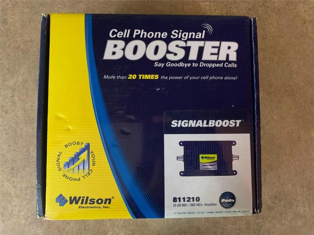 Wilson Mobile Wireless 811210 Dual Band Signal Booster W/ Power Supply Ulb2-26