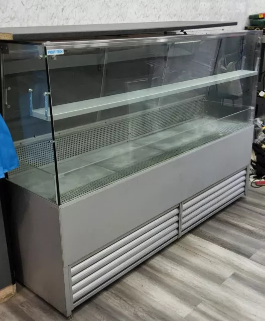 Serve Over Counter Fridge With Shelf 2M Meat Display Cold Storage