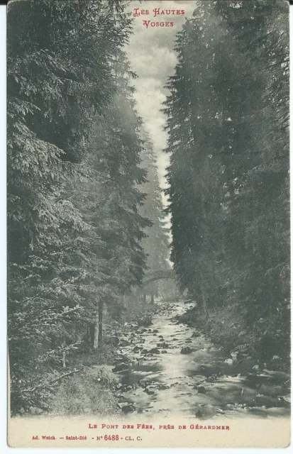CPA 88 - the Bridge Of Fairies, Meadows Of Gerardmer