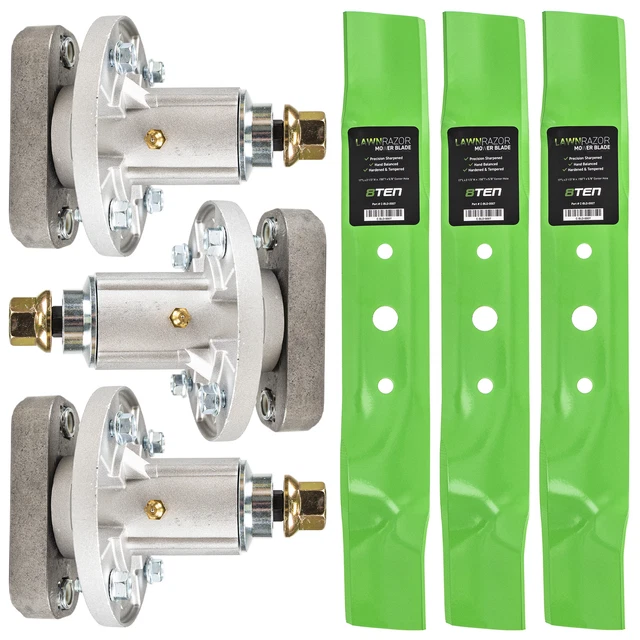 BLADE SPINDLE KIT for John Deere L120 L130 GY20785 GX20250 GY20568 48