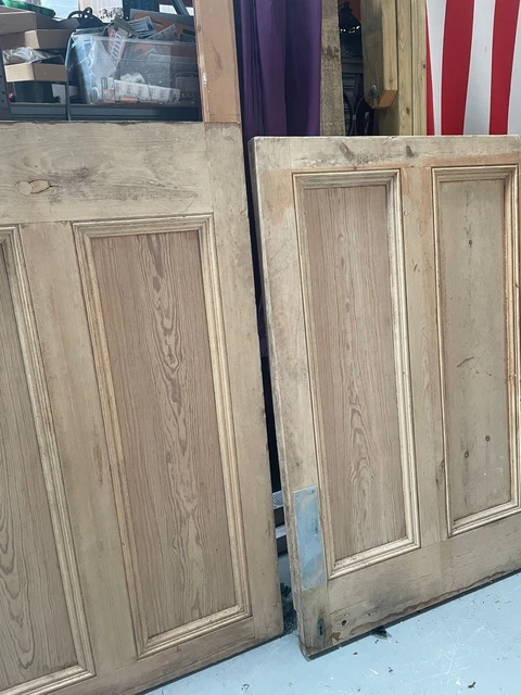 Oak Door Old x3
