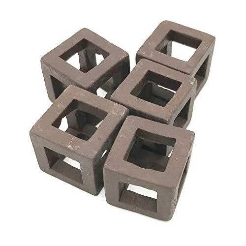 Ceramic Aquarium Small Fish Shrimp Crayfish Breeding Cube Block Shelter 5 Pcs