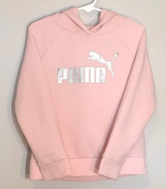 Girl's "PUMA" Pink Hoodie   Size 5