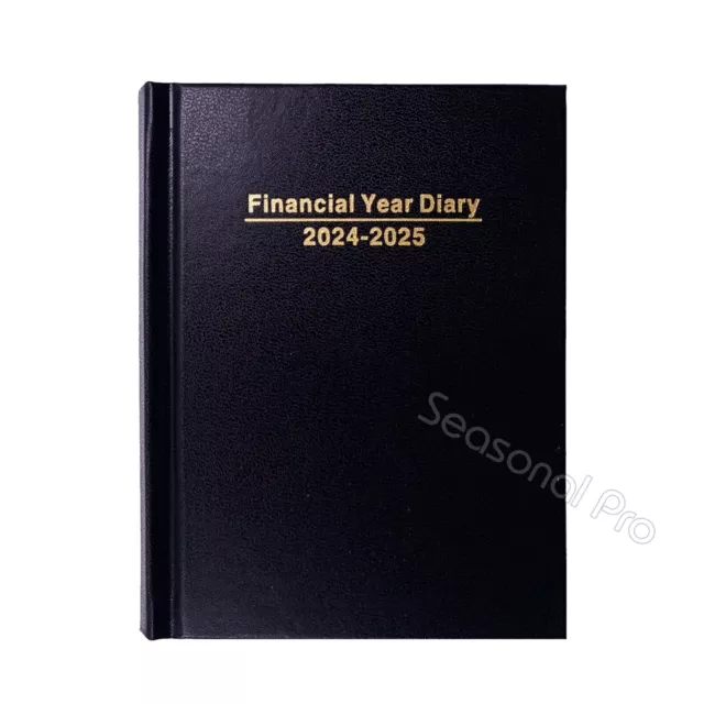 2024 2025 Financial Year Diary Week To View A6 Hard Cover Week To A Page Planner