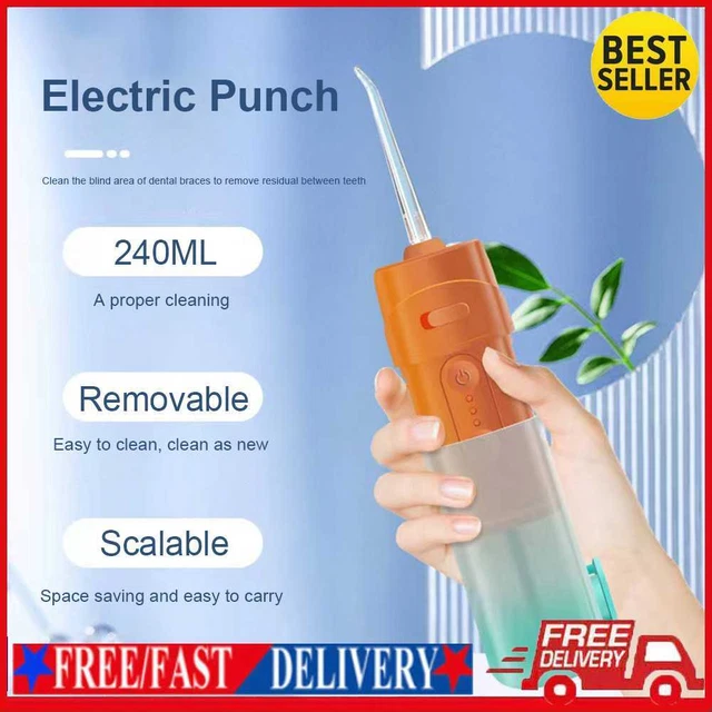 Irrigatore dentale elettrico impermeabile 240 ml irrigatore filo interdentale orale per uso da viaggio