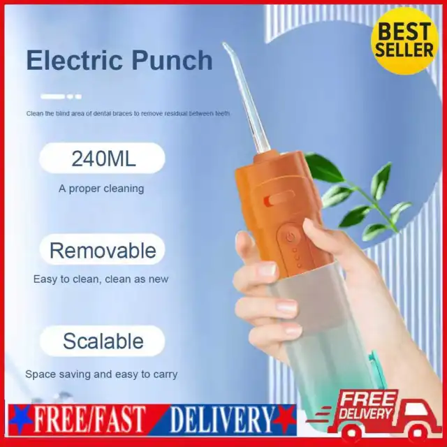 Riego dental eléctrico impermeable 240 ml irrigador oral para uso en viajes
