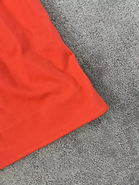 Shoshanna Orange Cap Sleeve Sheath Dress 2 3