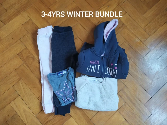 Girls Multi-coloured 3-4 Winter clothes Bundle