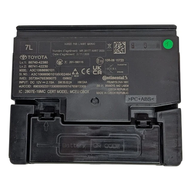 TOYOTA BZ4X CONTROL Unit Module 2021-2025 86740-42380