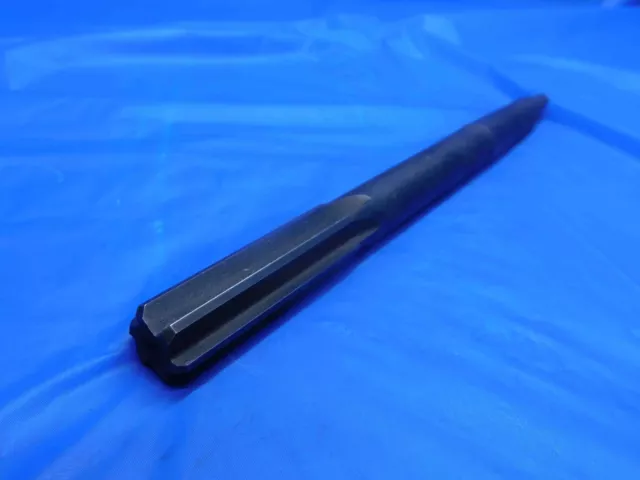 MORSE 3/4 OD HSS REAMER MORSE TAPER #2 SHANK 6 FLUTE MT2 .75 .7500 ONSIZE 19 mm