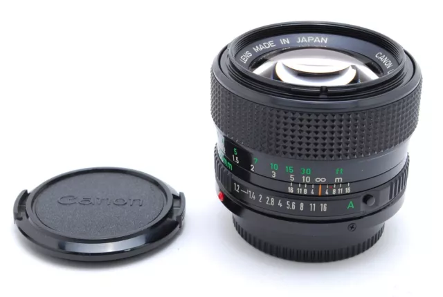 【NEUWERTIG】Canon neues FD NFD 50 mm f/1,2 Standard-MF-Objektiv aus Japan