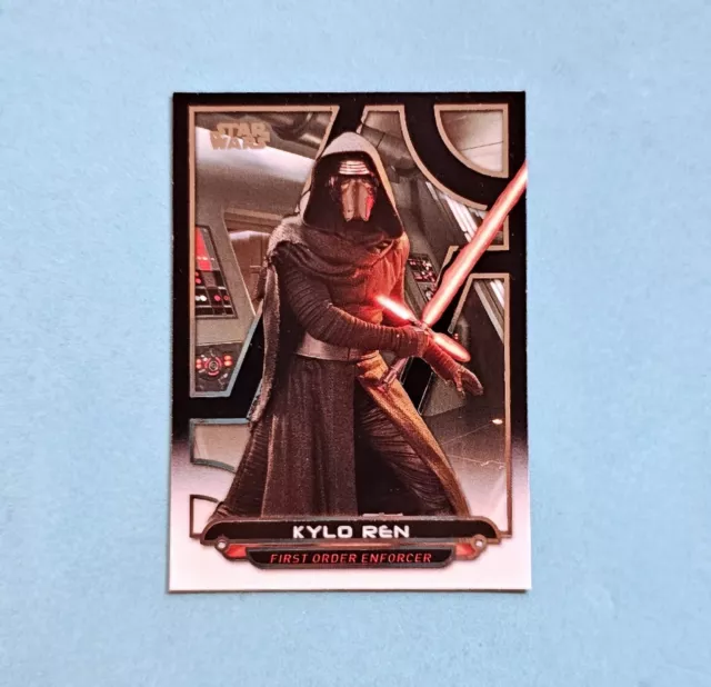 2018 Star Wars Galactic Files Base Variation #TFA-3 Kylo Ren SSP Parallel Card