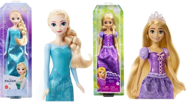 Hasbro-Frozen Elsa Princesa Vestir Barbie Modelo bonito, Caixa de presente  extragrandes, Menina Toy, Presente de aniversário