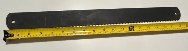Power Hack Saw Blade for Metal 4T  18"x 1-3/4" x .088, NEW, 17-1/2" Hole Spacing