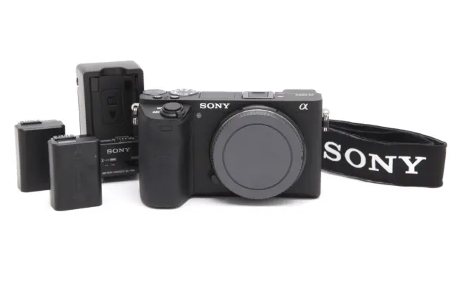 Sony Alpha a6500 Mirrorless Digital Camera (2,551 Shots) with 2 Batteries #42303