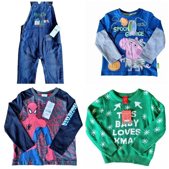 Huge Bundle Baby Boy Clothes Age 18-24 Months 20 Items Mixed Brands Nwt+Used #B 2