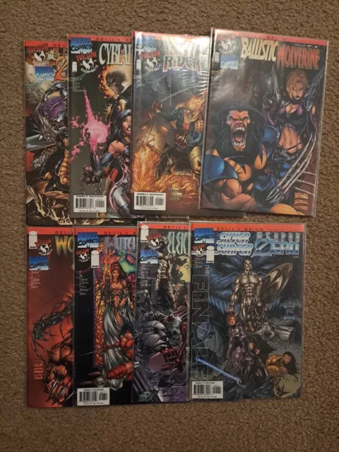 Devil's Reign Marvel, Image Comics Complete Series #1-8 Top Cow. 1997