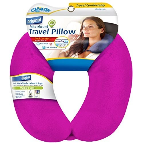 Microbead shop travel pillow