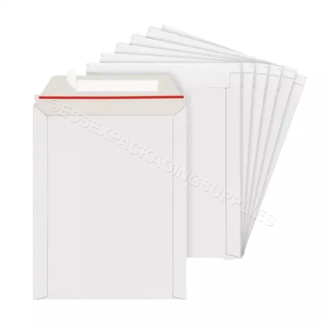 All Board Envelope Mailers White All Sizes Capacity Envelopes