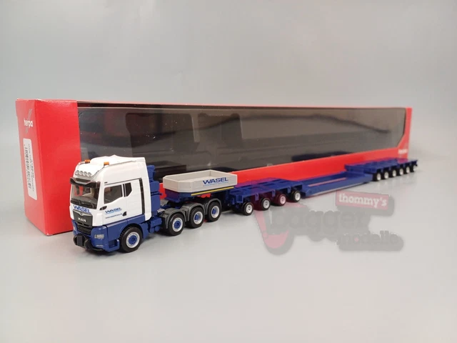 Maquette Camion Herpa Modèle De Camion Man TGX GX Semi-remorque à Bâche