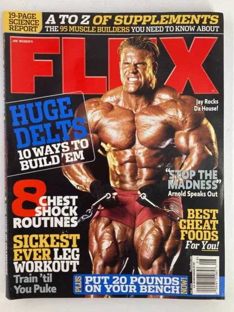 Flex Magazine August 2005 Vol 23 #6 Jay Cutler Rocks Da House No Label