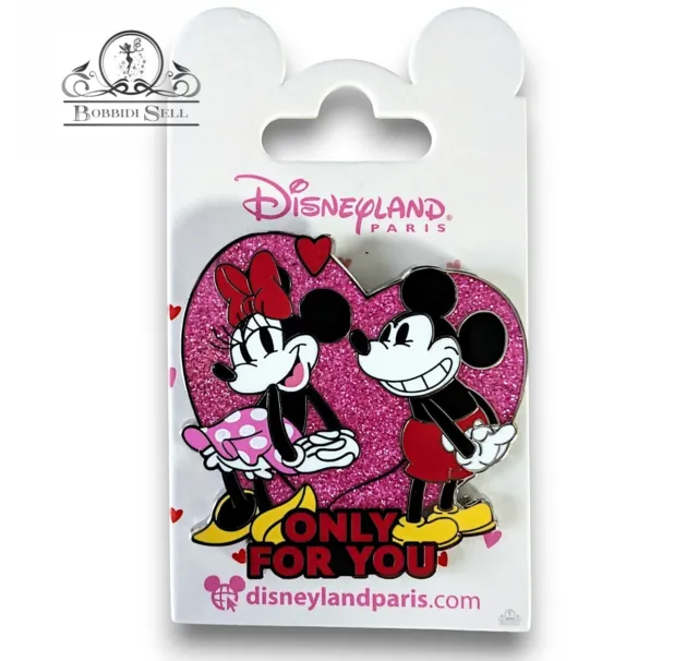 Pin Disney Mickey et Minnie Only For You OE 2024 Disneyland Paris DLP