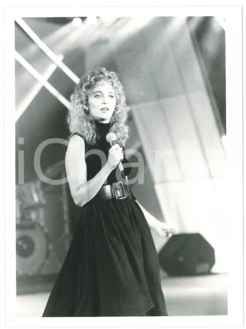 1985 ca MUSICA Rossana CASALE Ritratto della cantante - Foto 24x18 cm (3)