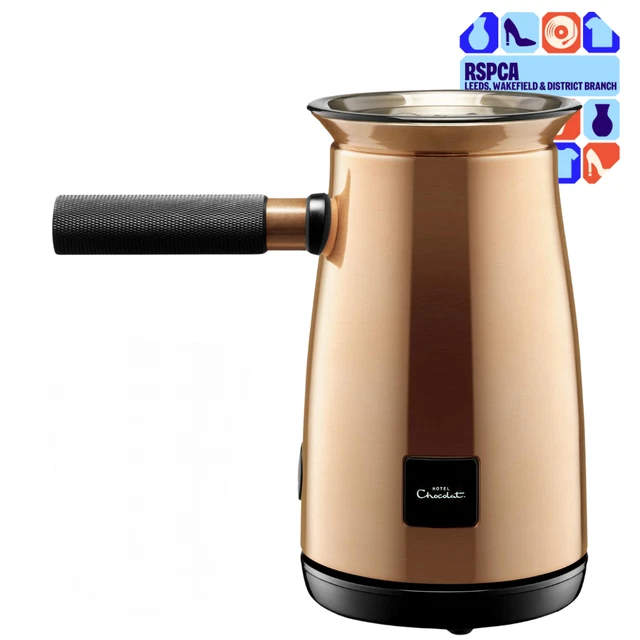 NEW HOTEL CHOCOLAT Velvetiser Copper Colour Edition Hot Chocolate Maker