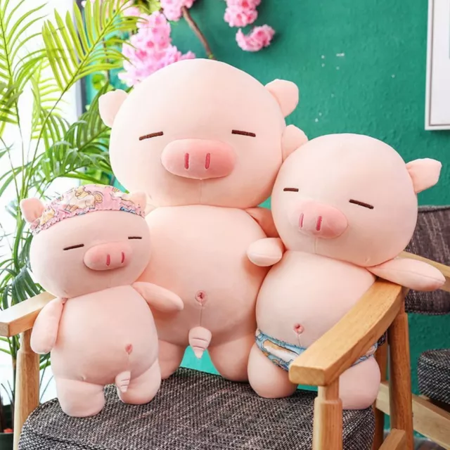 Swimming Trunks Beach Pig Plush Toys Pig Piggy Stuffed Toys  Birthday Gifts