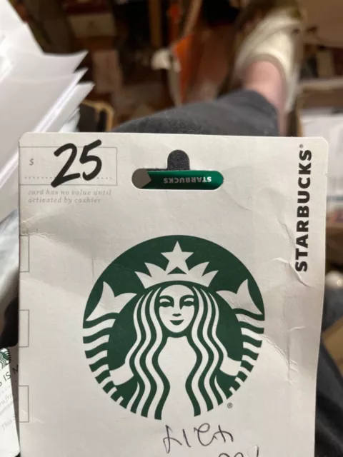 Starbucks $25 Gift Card